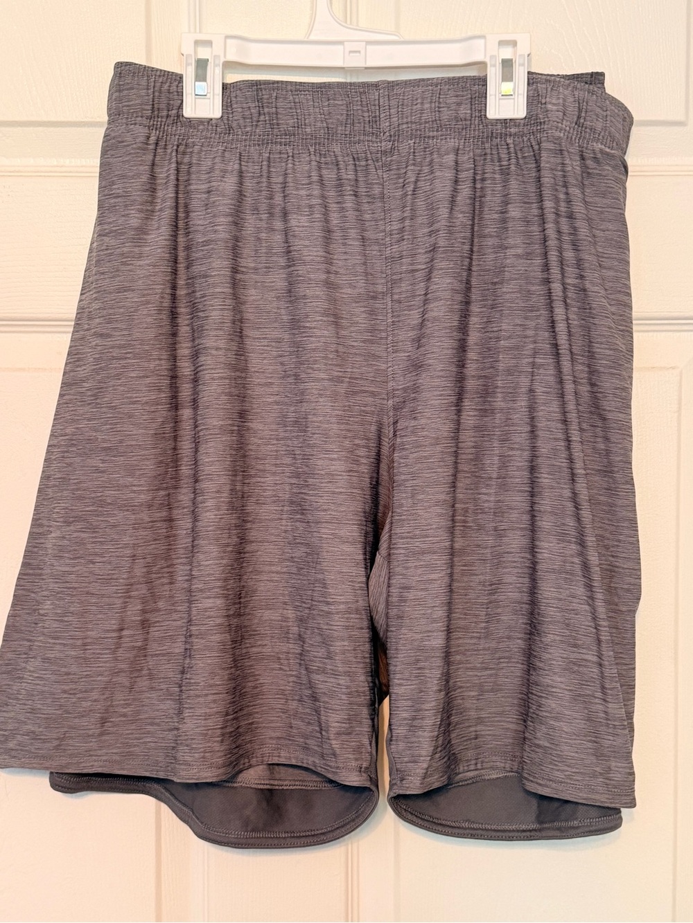 Men’s Athletic Driworks Works Beige-Gray Drawstring Shorts with Black Cord